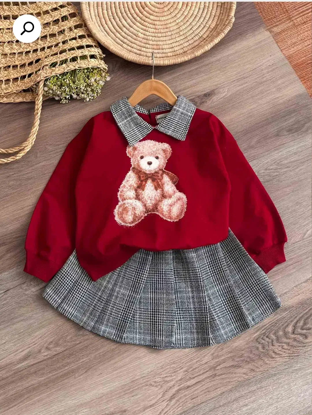 ست بلوز دامن تدی|کفش و لباس بچه|خرم‌آباد, |دیوار