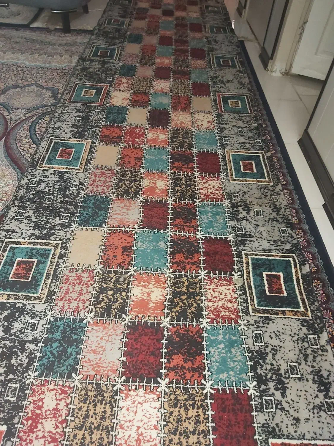 قالی راهرویی|فرش|شاهین‌شهر, فیض|دیوار