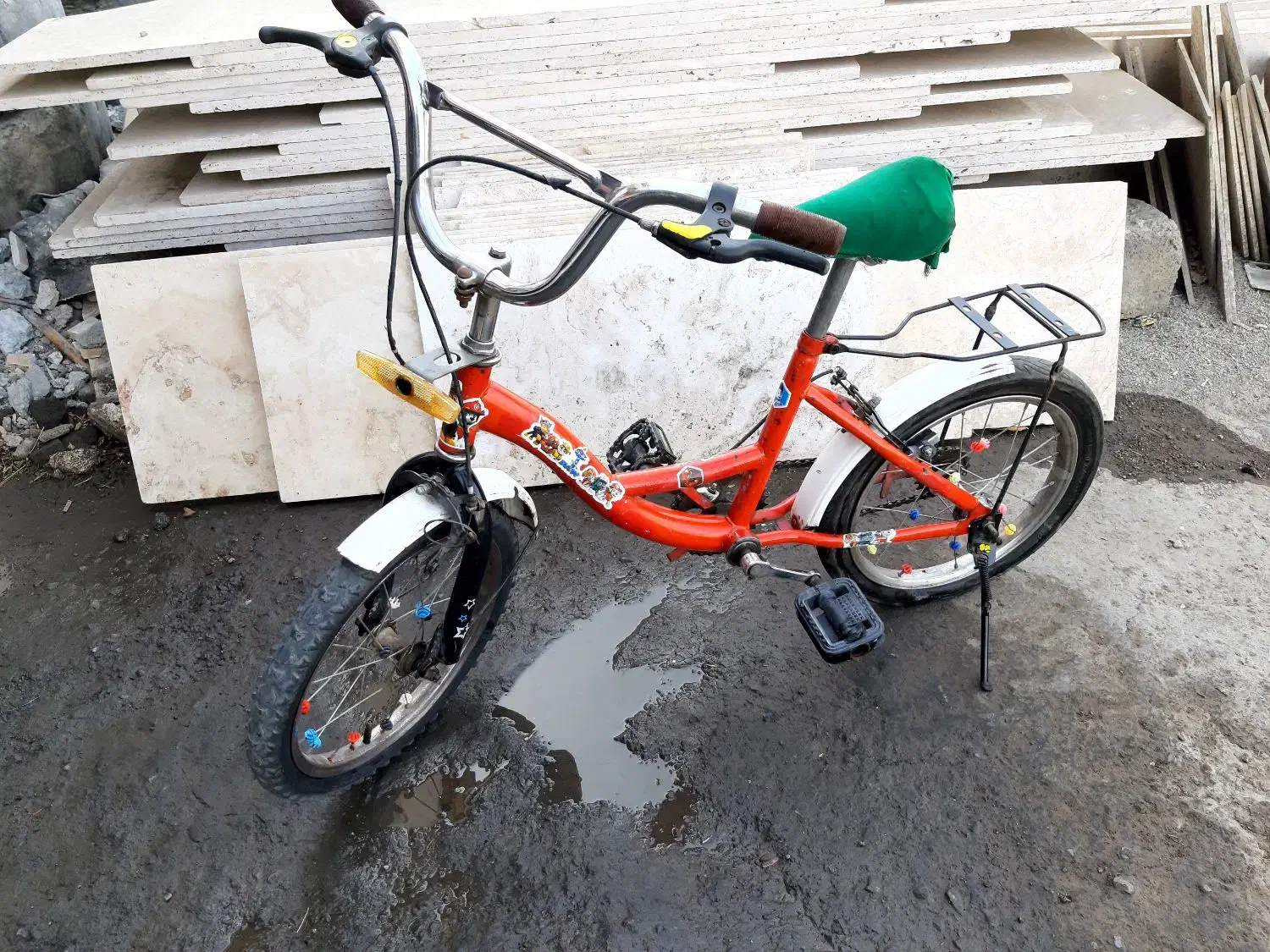 دوچرخه سایز ۱۶ اورهال|دوچرخه، اسکیت، اسکوتر|شهریار, فرارت|دیوار