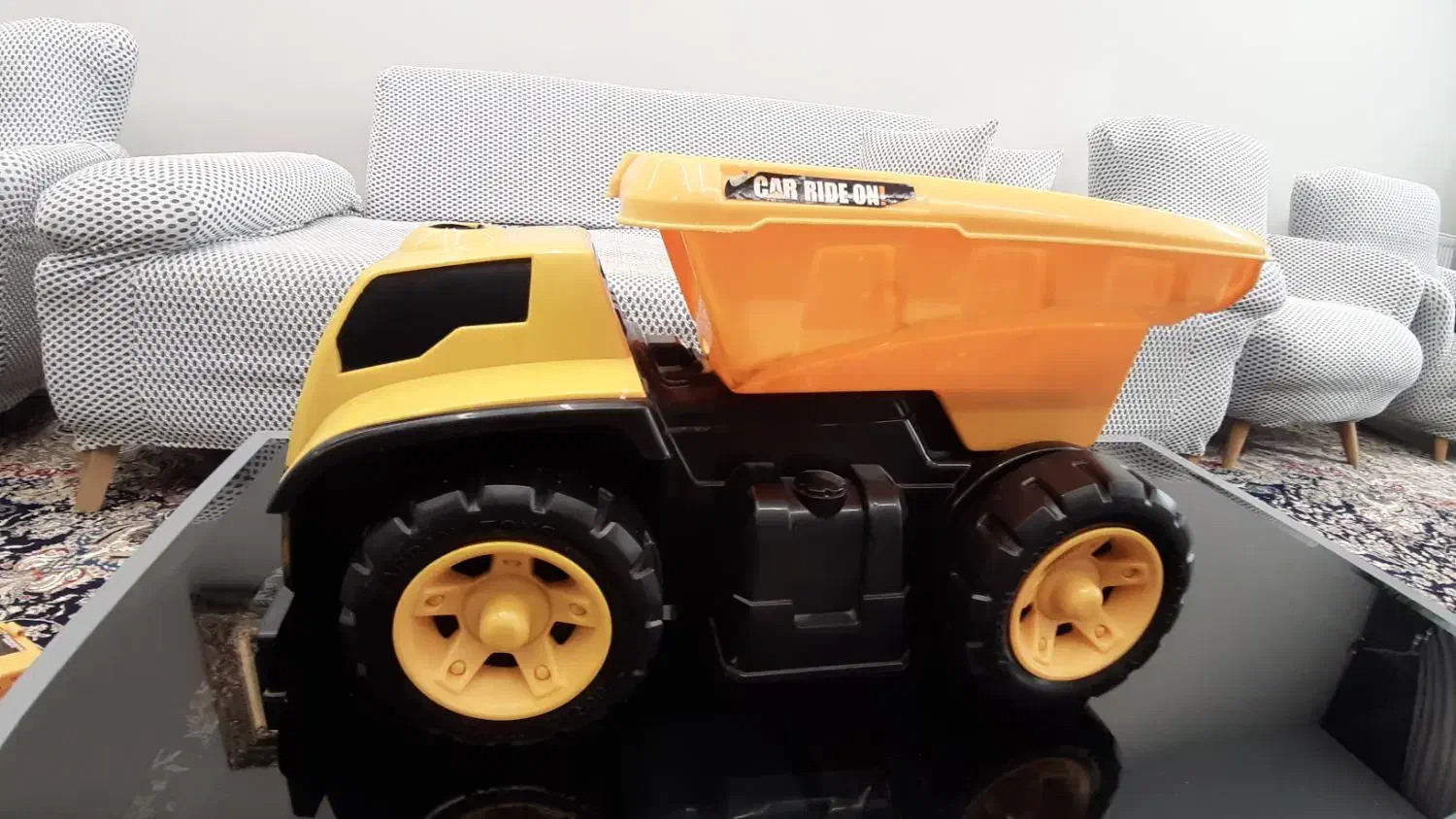 کامیون و لودر نشکن اسباب بازی بزرگ|اسباب‌بازی بچه|مشهد, دانشجو|دیوار