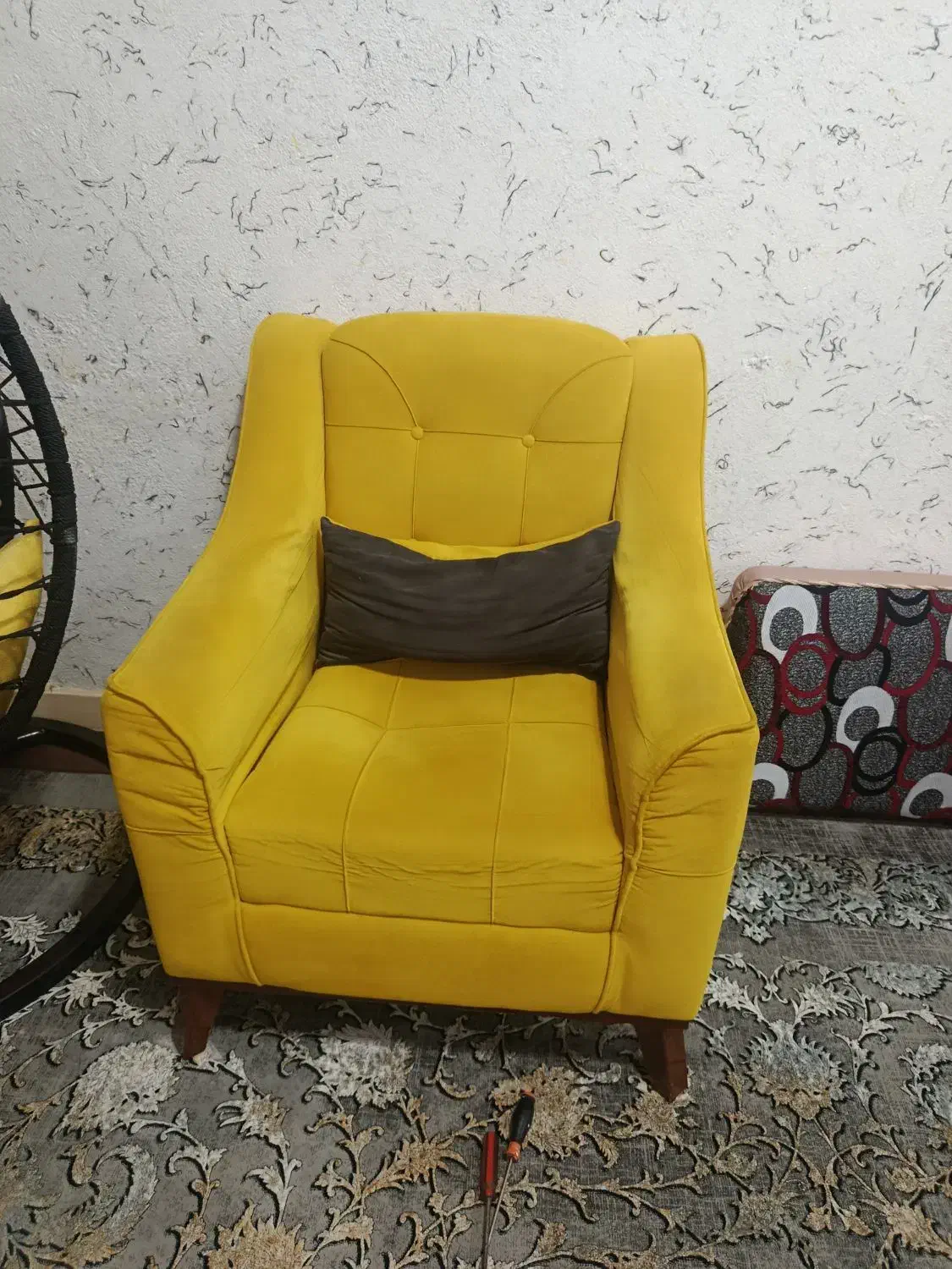 مبل تکی|مبلمان خانگی و میز عسلی|دزفول, |دیوار