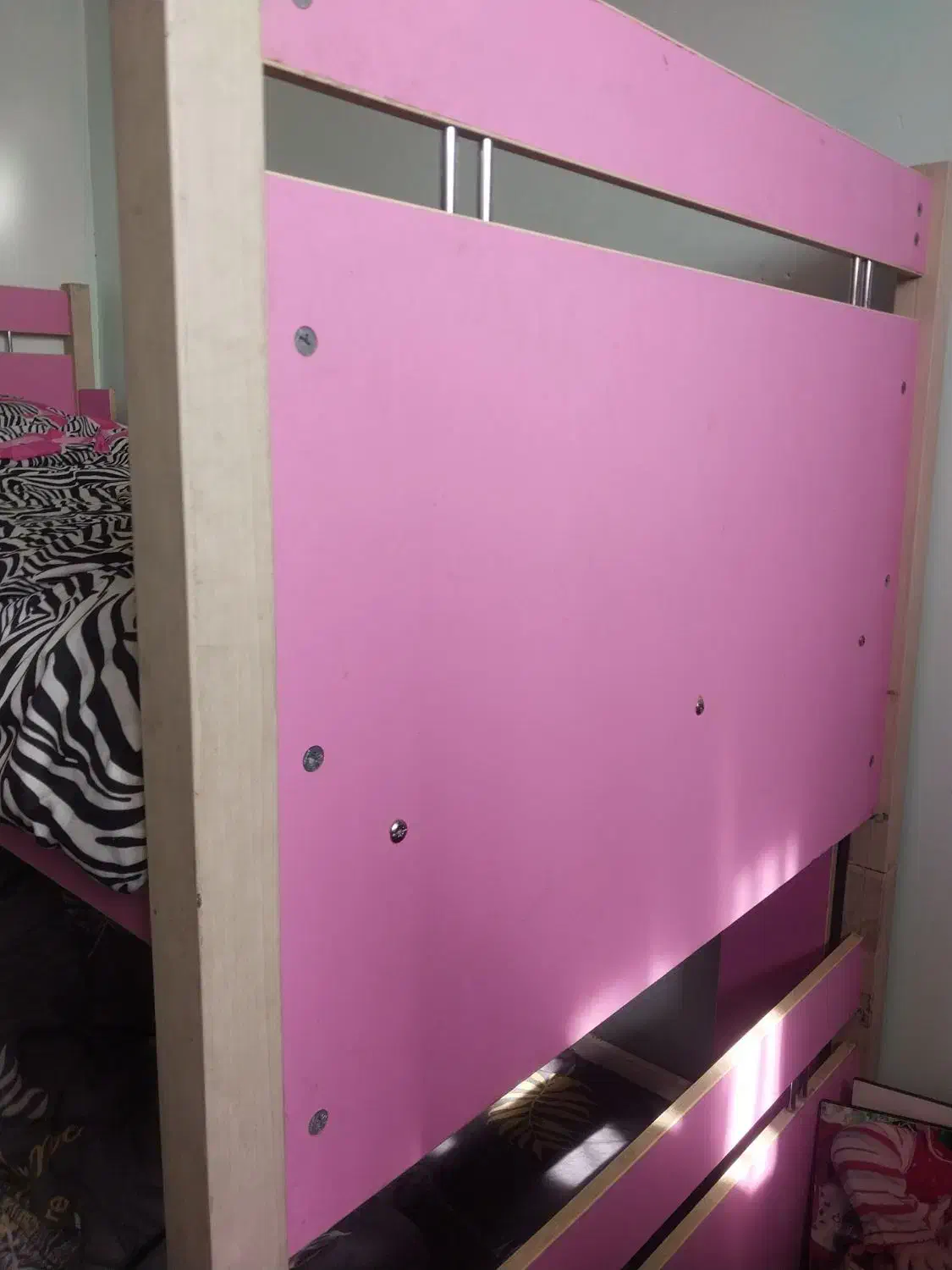 تخت دوطبقه تمیز و سالم و خوشخواب|تخت و سرویس خواب|مشهد, تلگرد|دیوار