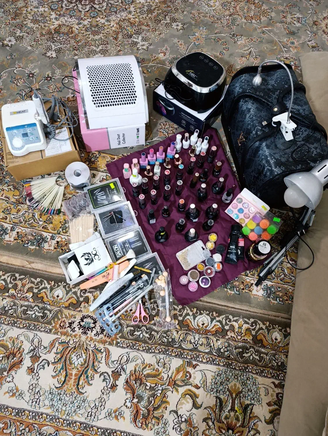 وسایل کاشت ناخن با بهترین برند و کیفیت|آرایشی، بهداشتی، درمانی|یاسوج, |دیوار