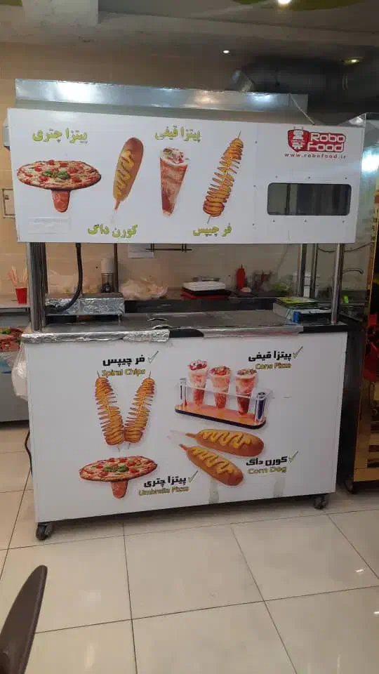 فروش قسطی دستگاه فست فود پیتزا ،کورن داگ، فر چیپس|کافی‌شاپ و رستوران|اهواز, کوی نفت|دیوار