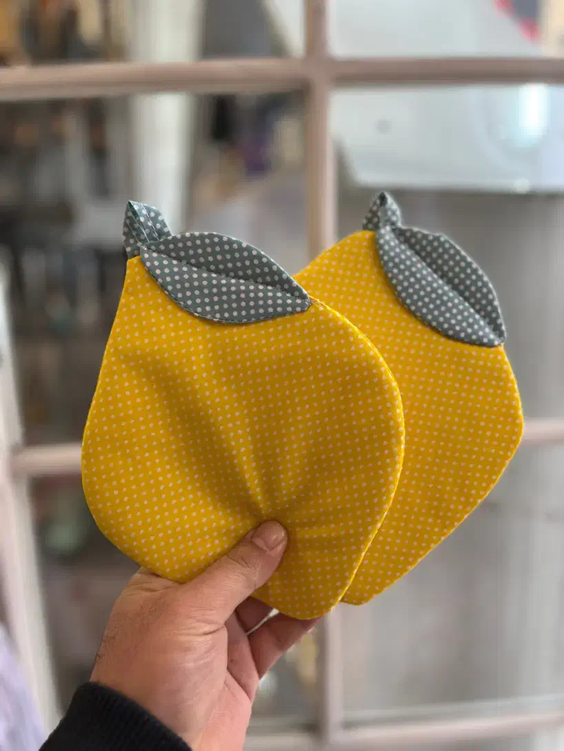 دستگیره جفتی میوه ای|سفره، حوله، دستمال آشپزخانه|مشهد, امام رضا (ع)|دیوار