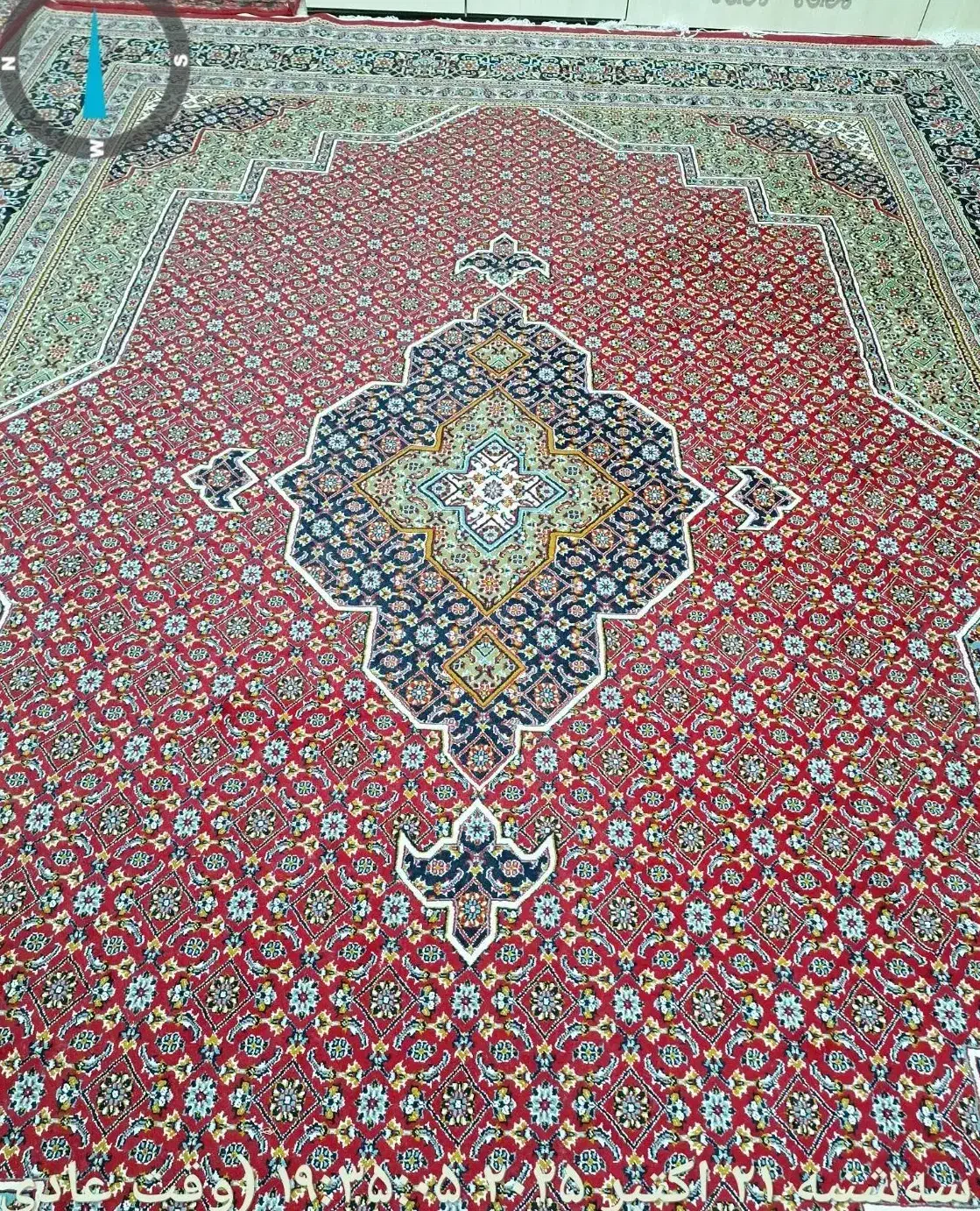 فرش ۱۲ متری|فرش|نهاوند, |دیوار