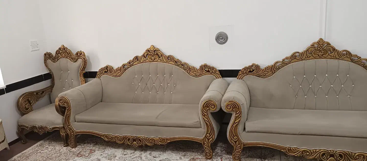 مبل ۸نفره|مبلمان خانگی و میز عسلی|سردشت, |دیوار