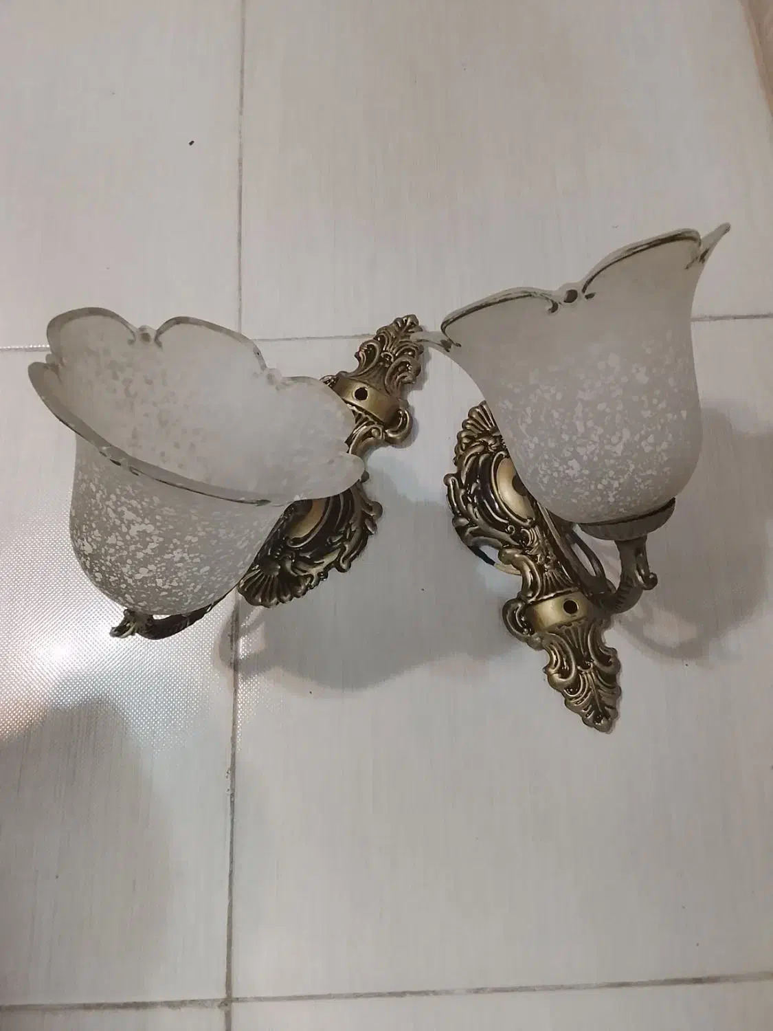 لوستر|لوستر و چراغ آویز|پاکدشت, پاکدشت (مامازند)|دیوار