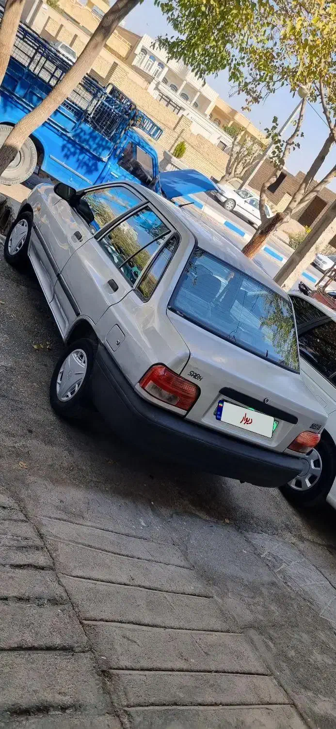 پراید مدل ۸۷ نقرهای مرتب|خودرو سواری و وانت|ابرکوه, |دیوار