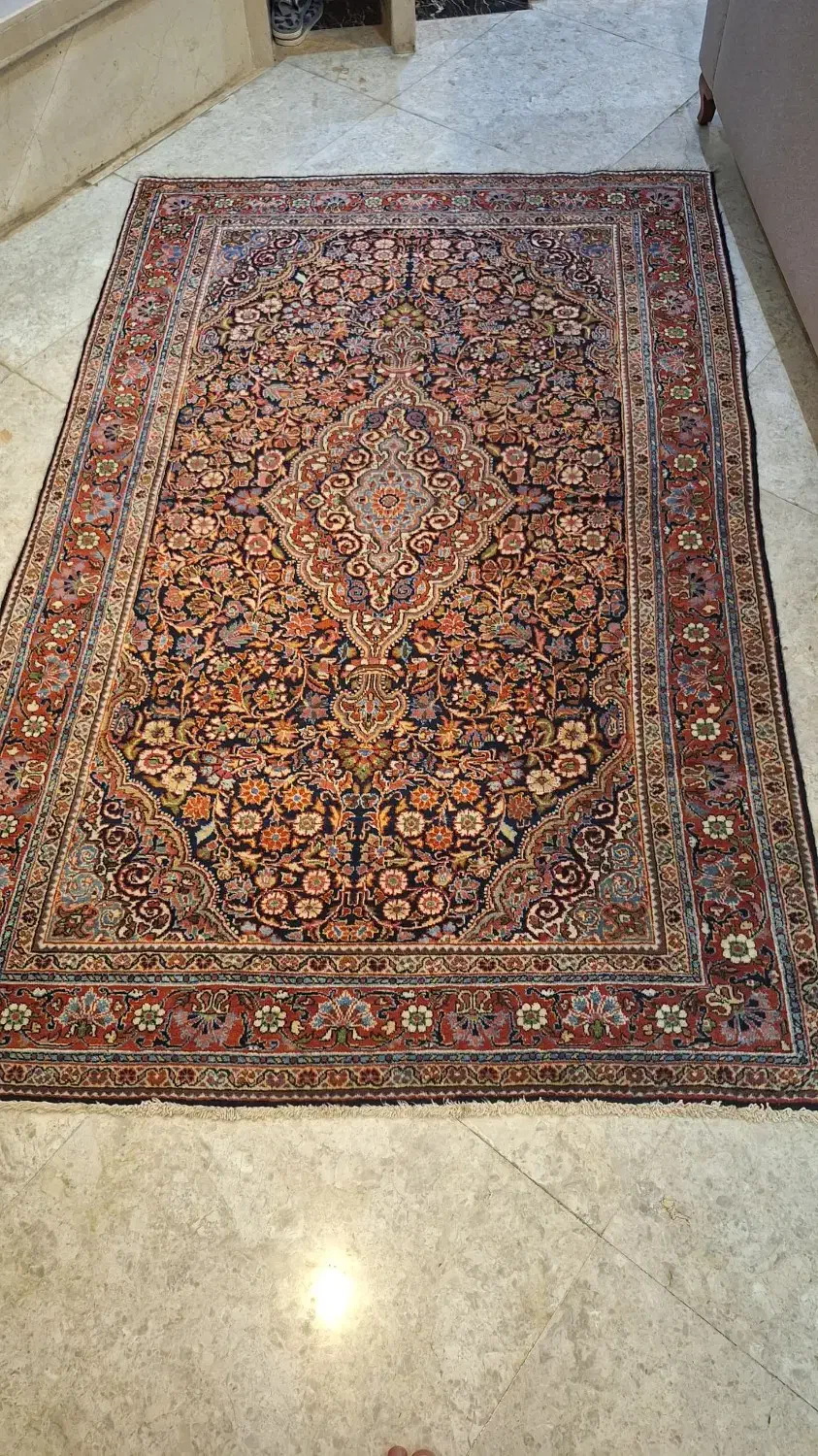قالیچه آنتیک صد ساله|فرش|تهران, حکمت|دیوار