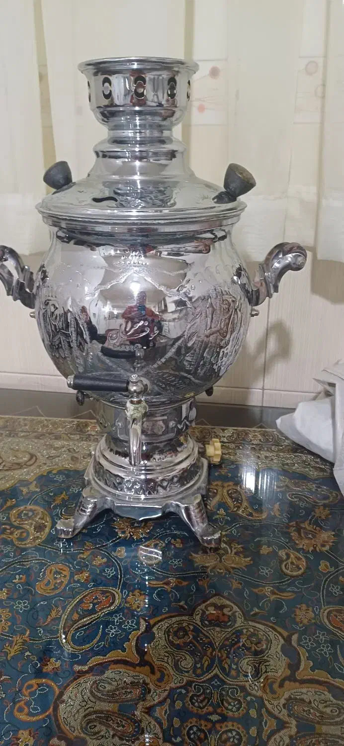 سماور گازی|سماور، چای‌ساز، قهوه‌ساز|قلقل رود, |دیوار