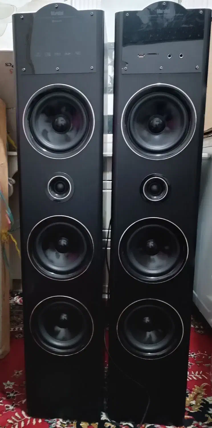 اسپیکر ایستاده مارشال دوتکه|سیستم صوتی خانگی|الوند, |دیوار