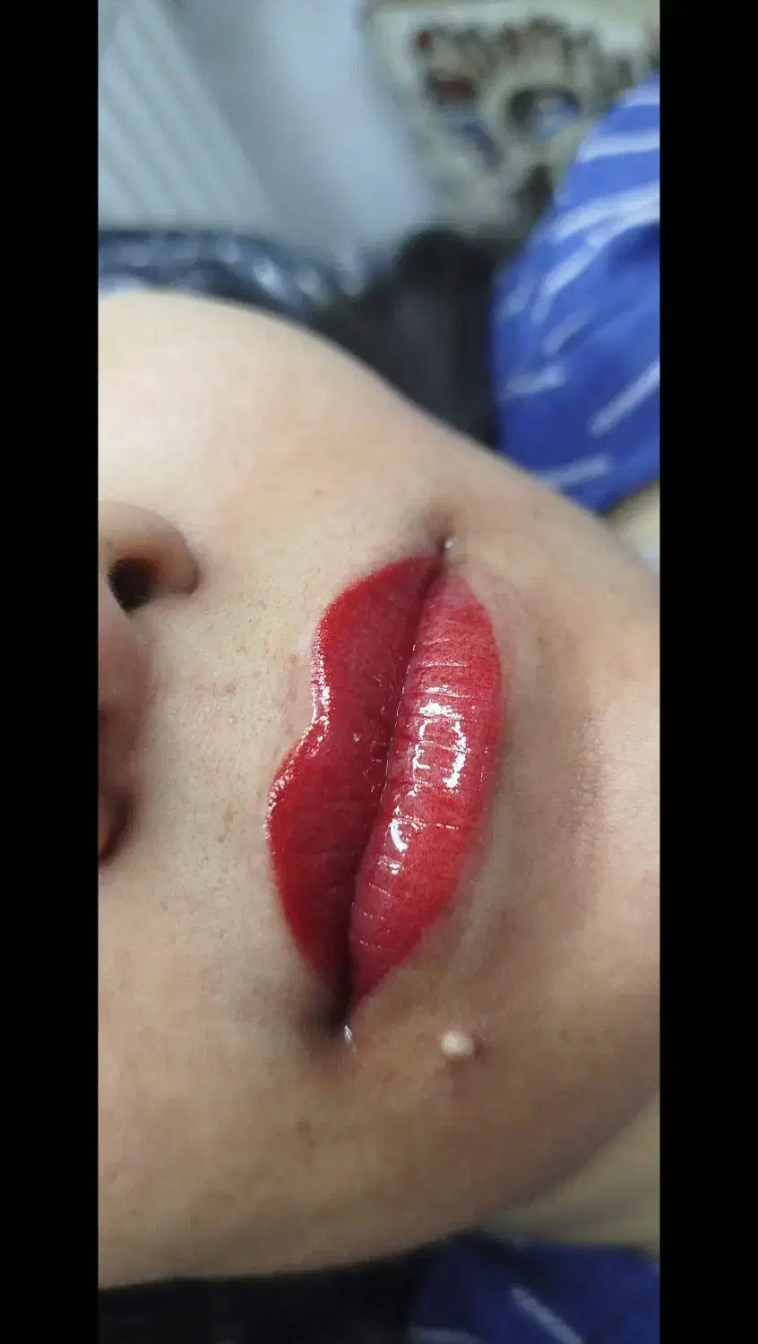 میکروبلید ابرو شیدینگ لب|خدمات آرایشگری و زیبایی|تربت جام, بیست متری منبع آب|دیوار