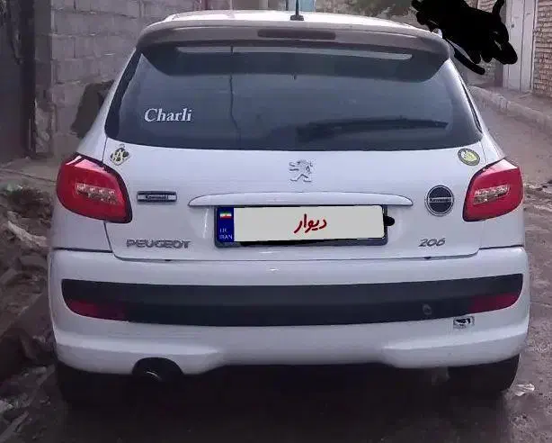 فروش پژو ۲۰۶ تیپ ۲|خودرو سواری و وانت|اسدآباد, |دیوار