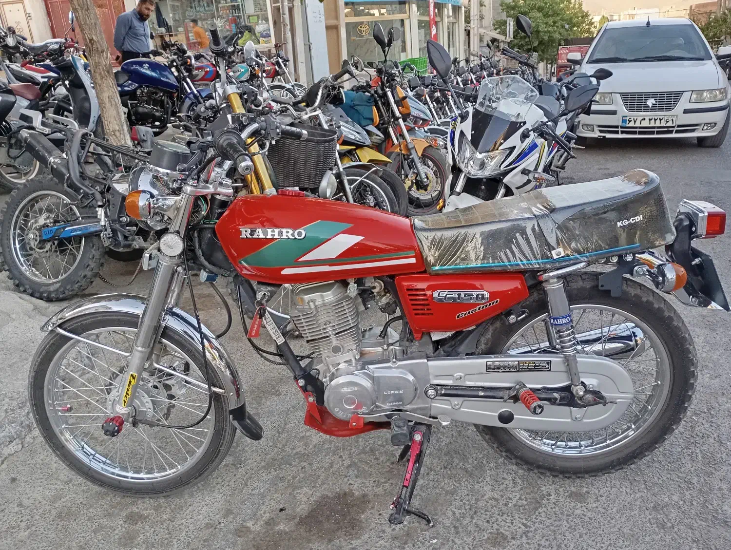 موتور سیکلت چراغ گرد ۱۵۰|موتورسیکلت|سقز, |دیوار