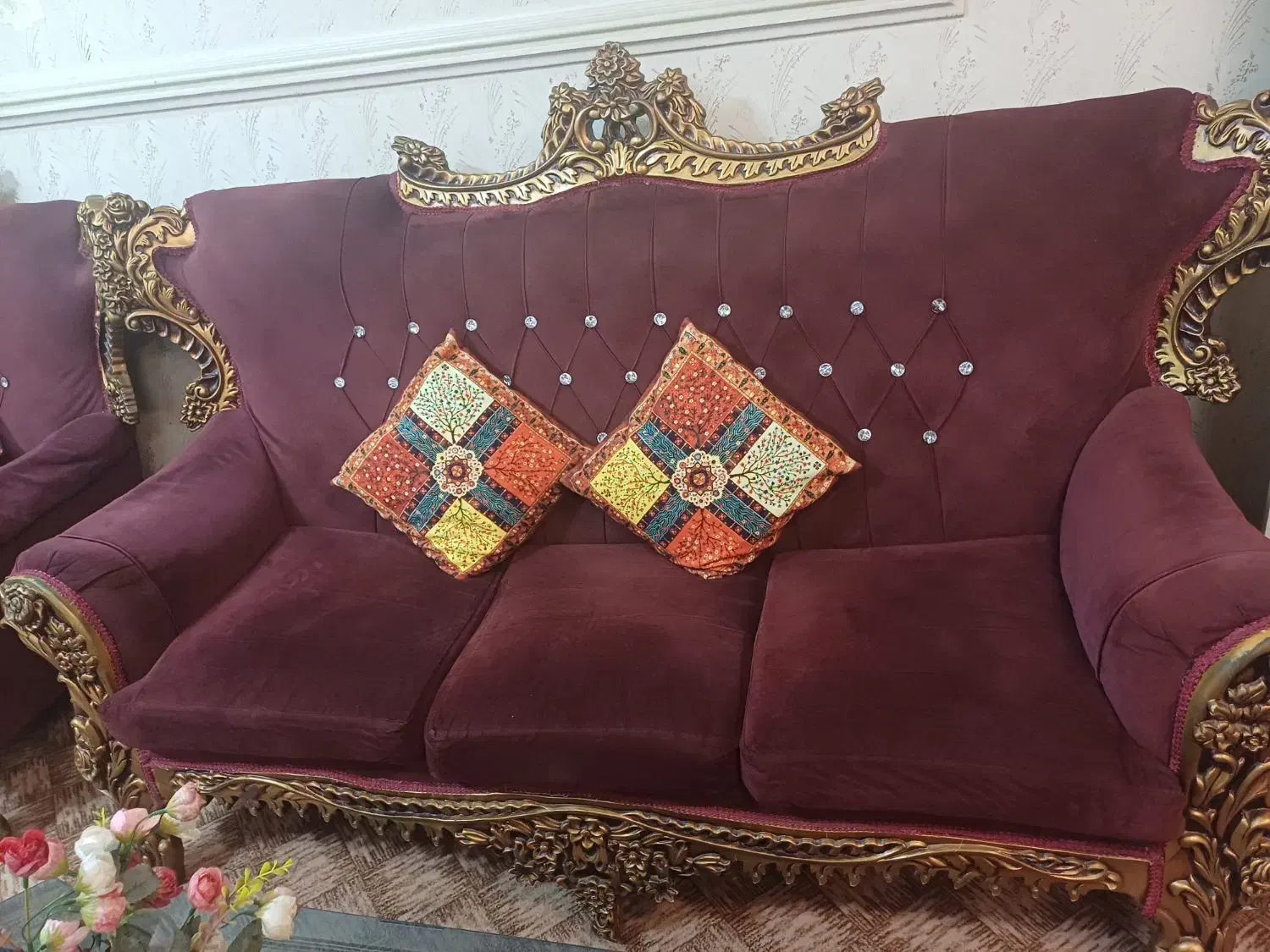 مبل هفت و  دوعدد میز عسلی، میز ناهار خوری  35000|مبلمان خانگی و میز عسلی|رشت, حمیدیان|دیوار