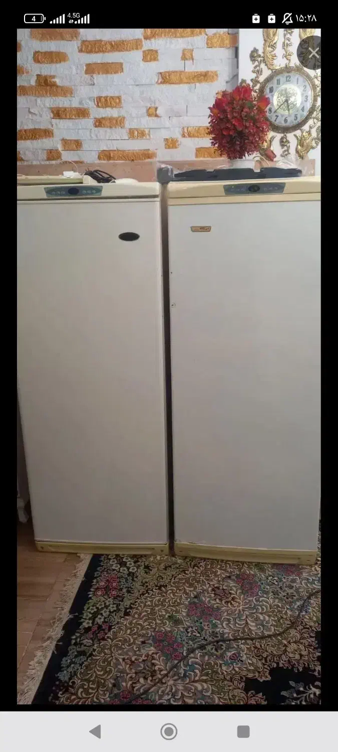 یخچال دو قلو امرسان|یخچال و فریزر|اقبالیه, |دیوار