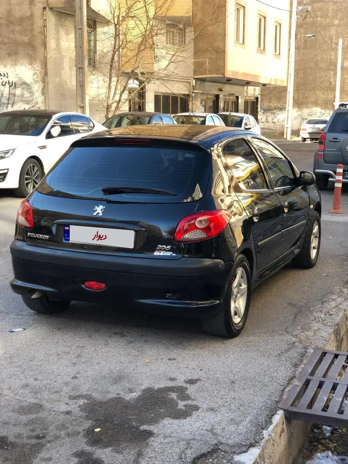 ۲۰۶مدل ۹۰تیپ ۳|خودرو سواری و وانت|تبریز, |دیوار