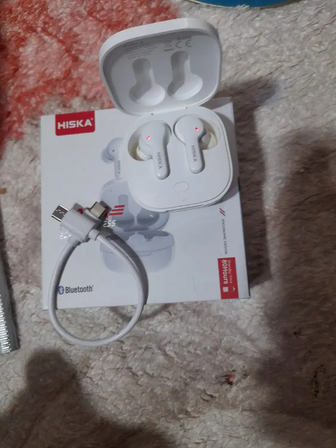 هندزفری بلوتوثی هیسکا مدل NACRE با قابلیت نویزگیر|لوازم جانبی موبایل و تبلت|قم, لسانی|دیوار