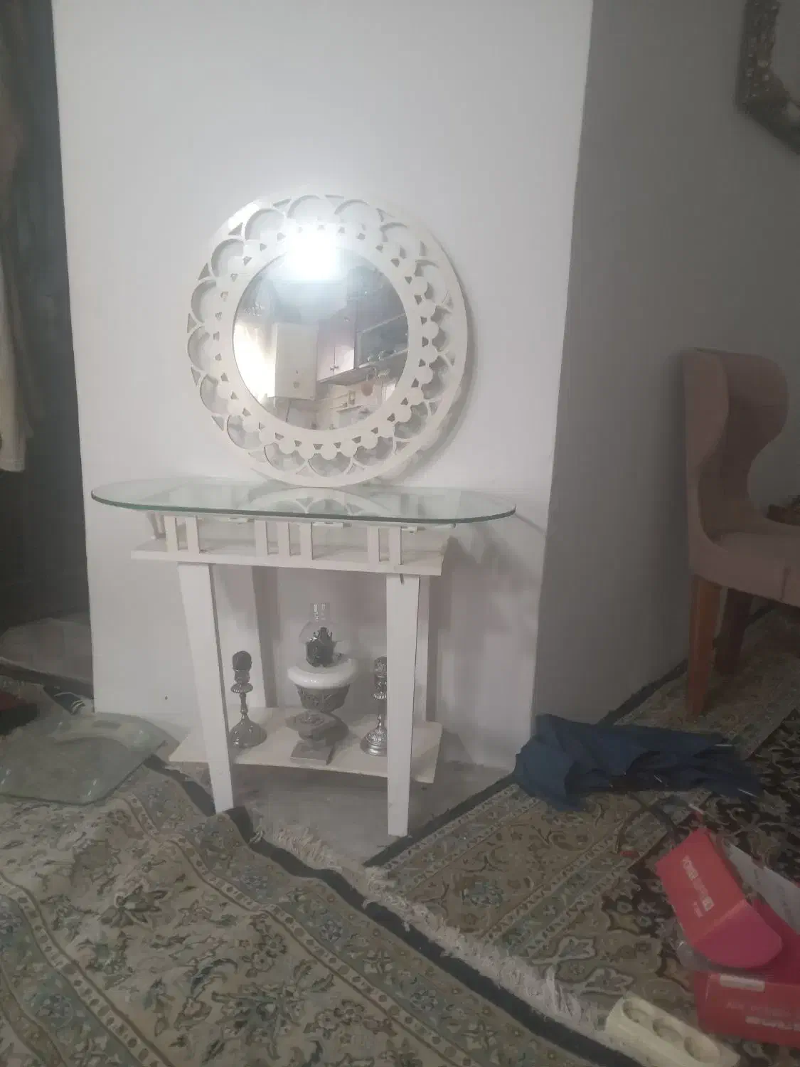 آینه کنسول|آینه|رشت, عینک|دیوار