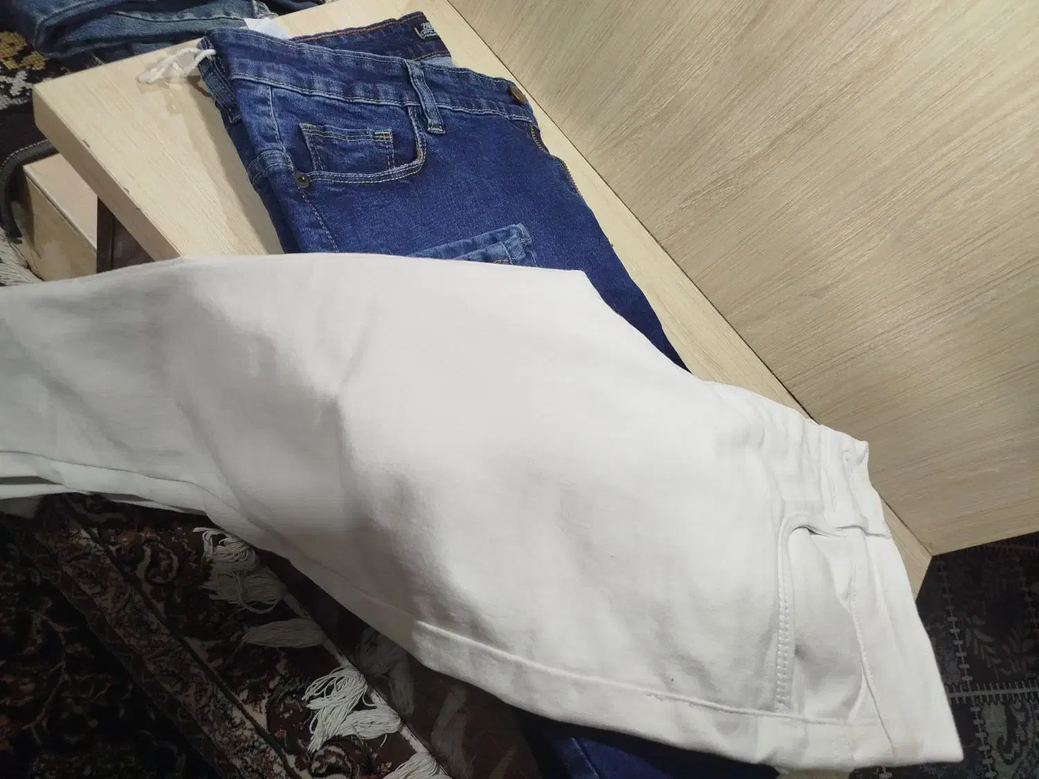 دو عدد شلوار جین زنانه|لباس|ساوه, |دیوار