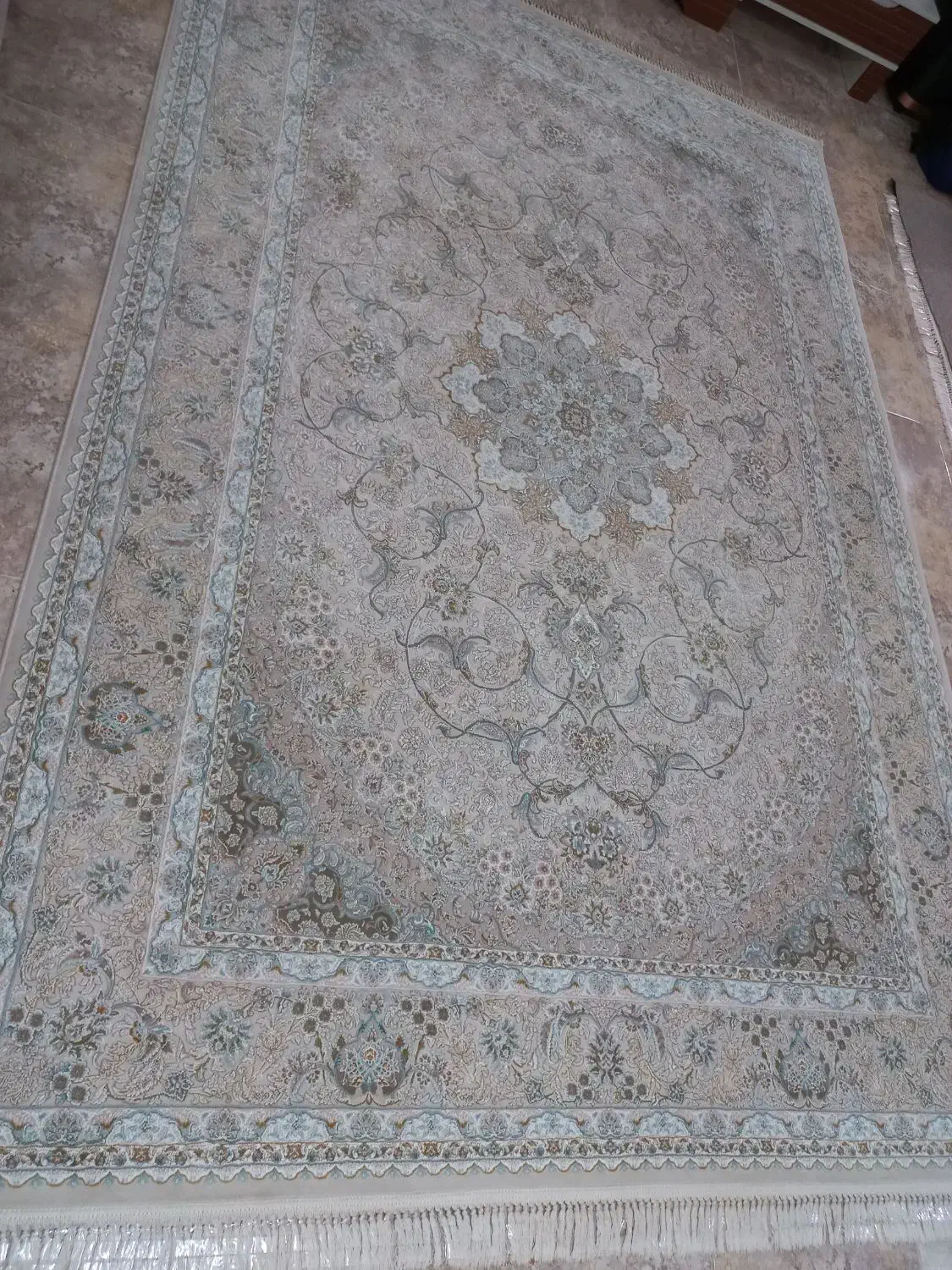 فرش ابریشم ،۱۲متری|فرش|لولمان, |دیوار