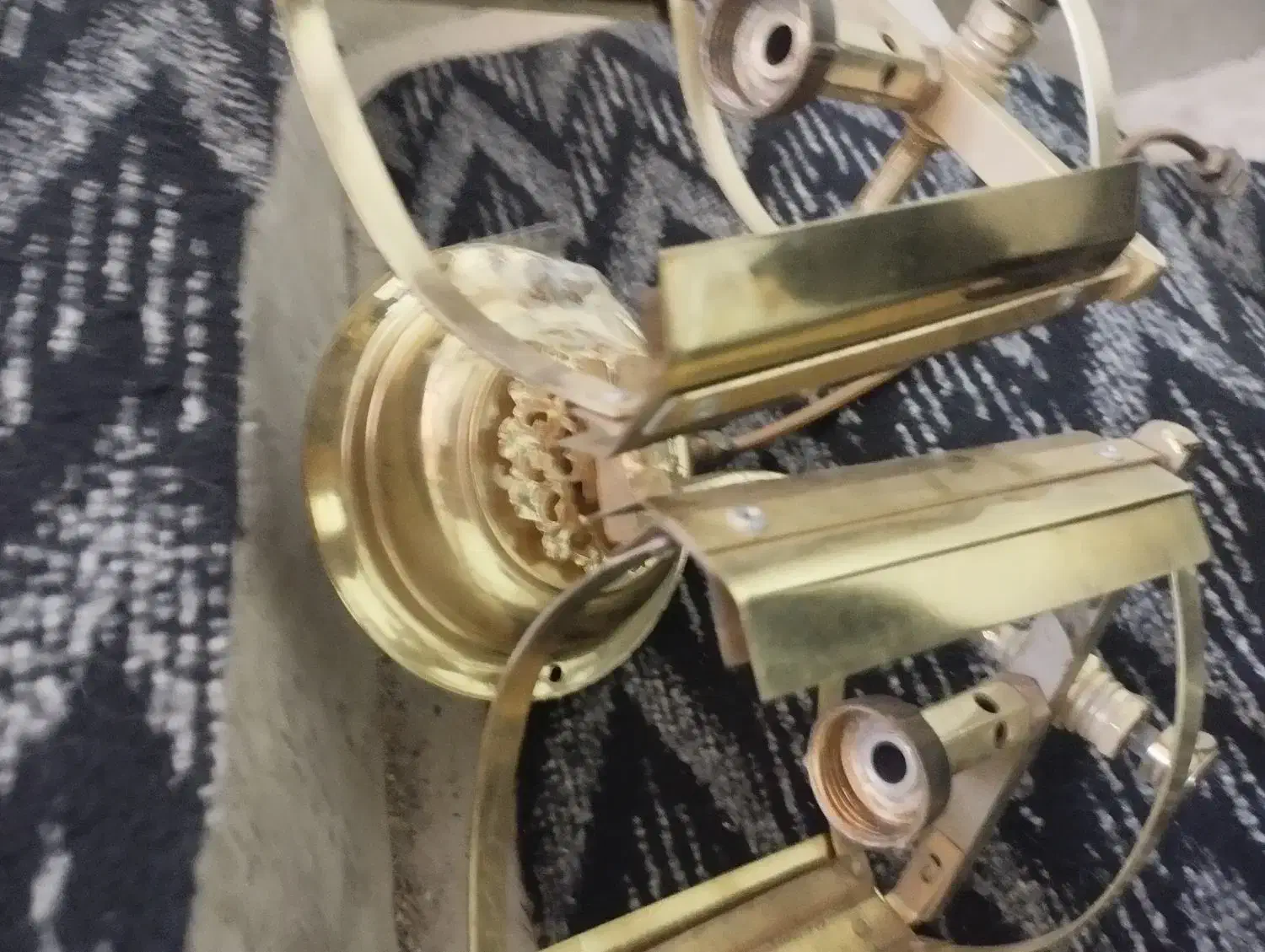 چراغ گازی برنز|لامپ و چراغ|تبریز, |دیوار