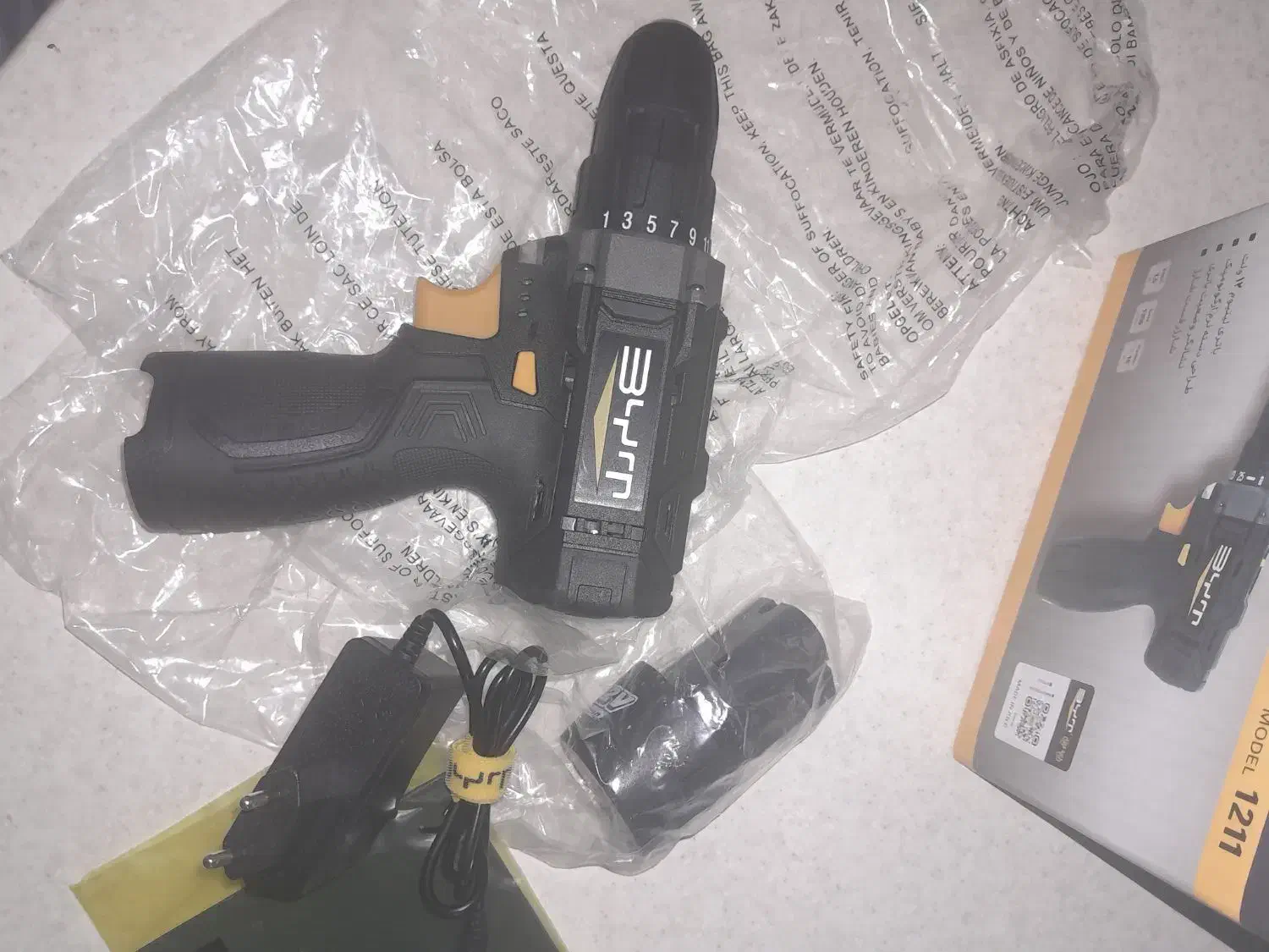 ابزارسنگ فرزدلر جعبه آچاردلر شارژی|ابزارآلات|پاکدشت, حصار امیر|دیوار