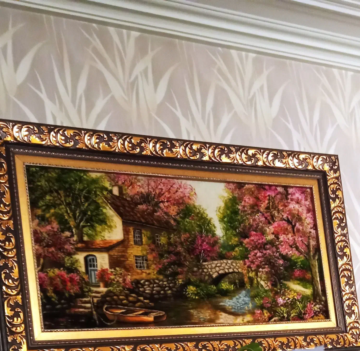 تابلوفرش دستبافت تبریز ابریشم|تابلو فرش|بندرعباس, |دیوار