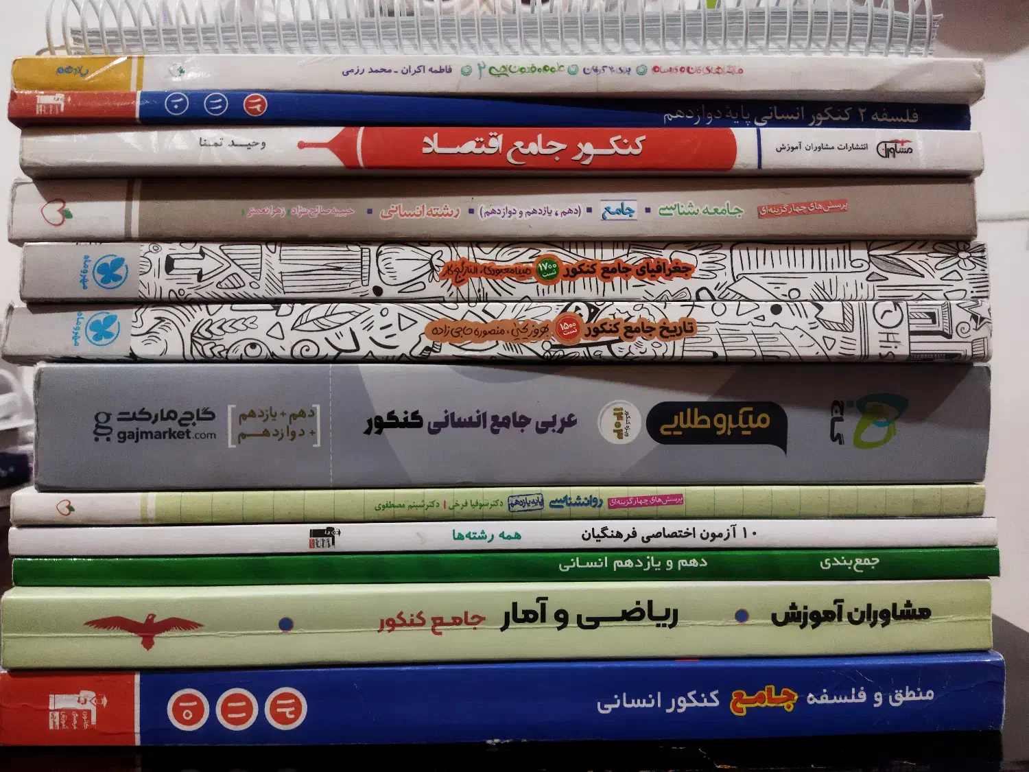 کتاب تست کنکوریی|کتاب و مجله آموزشی|اهواز, کوی فرهنگیان ۲|دیوار