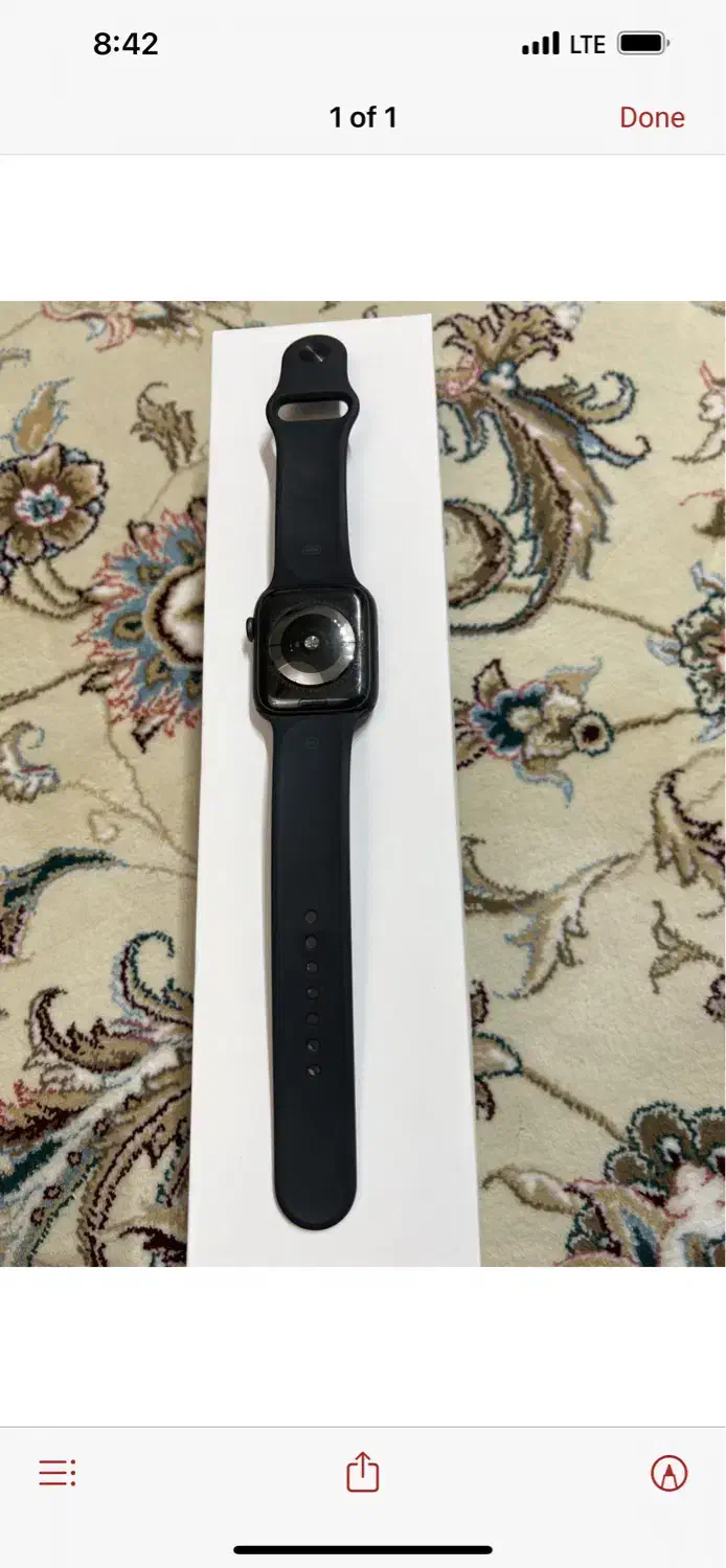 اپل واچ سری پنج سایز ۴۴ در حدنو|لوازم جانبی موبایل و تبلت|ری, دیلمان|دیوار