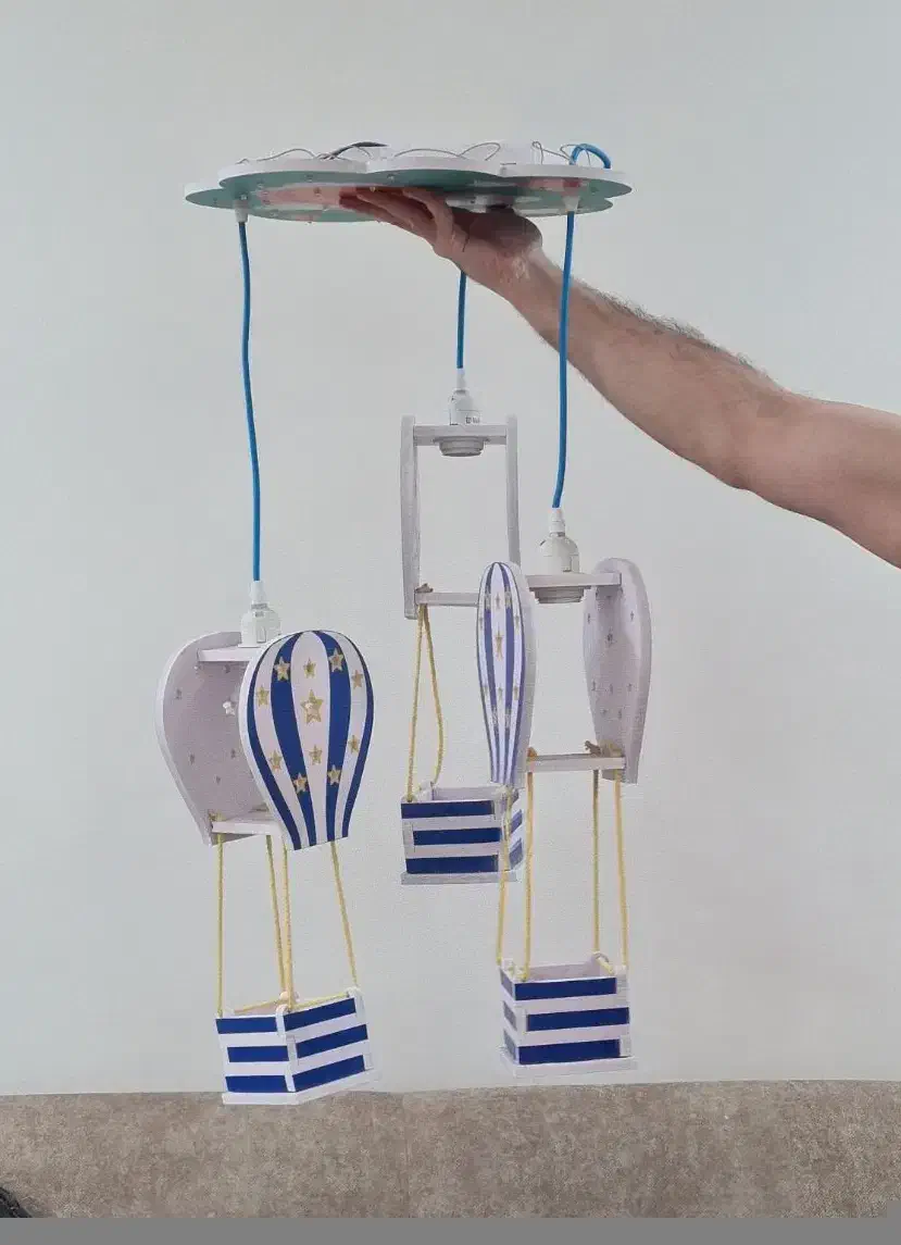 لوستر اتاق کودک|لوستر و چراغ آویز|فردیس, فرامرزیه|دیوار