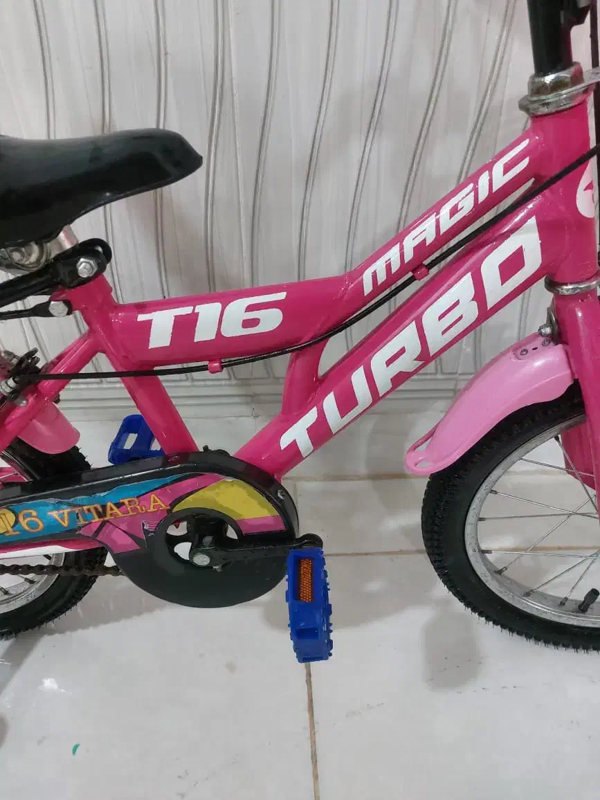 دوچرخه ۱۶ دخترونه تمیز سالم فروشی|دوچرخه، اسکیت، اسکوتر|آبادان, |دیوار