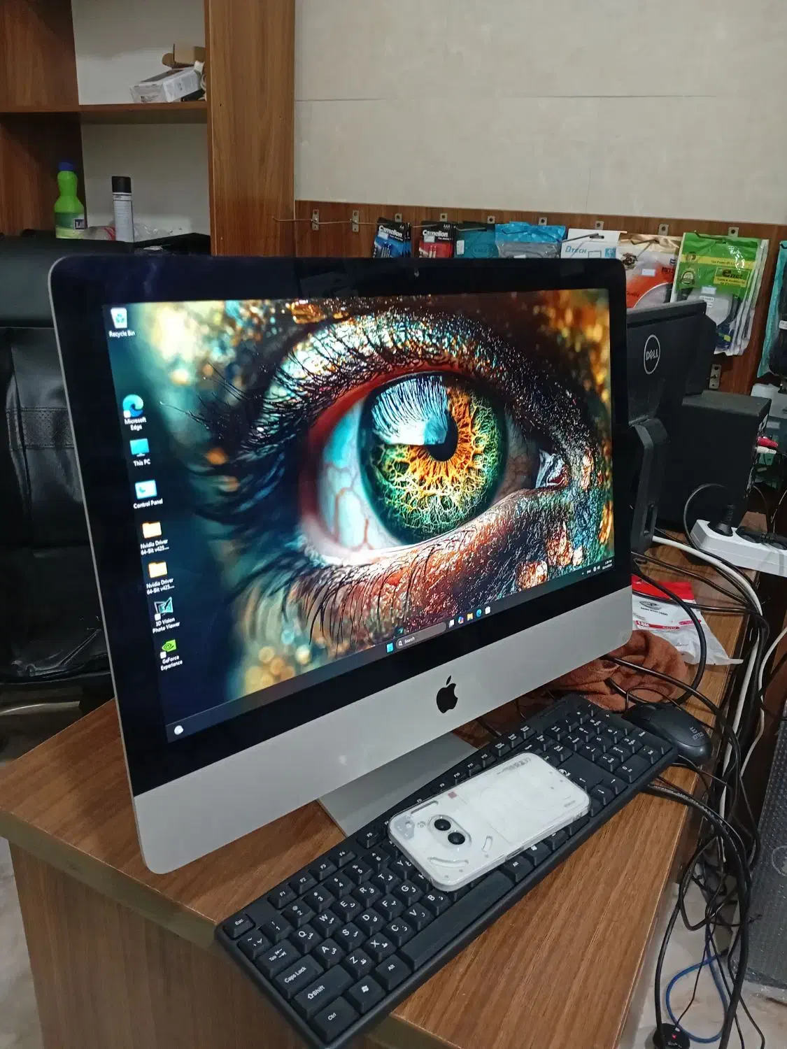 کامپیوتر همه کاره برند apple نازک (اسلیم)|رایانه رومیزی|بابل, |دیوار