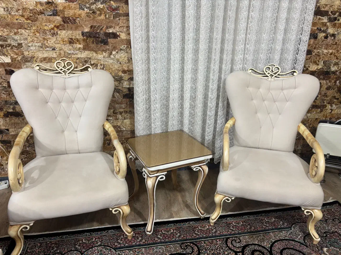 مبل ۷نفره با ۲عدد میزبان|مبلمان خانگی و میز عسلی|آمل, |دیوار