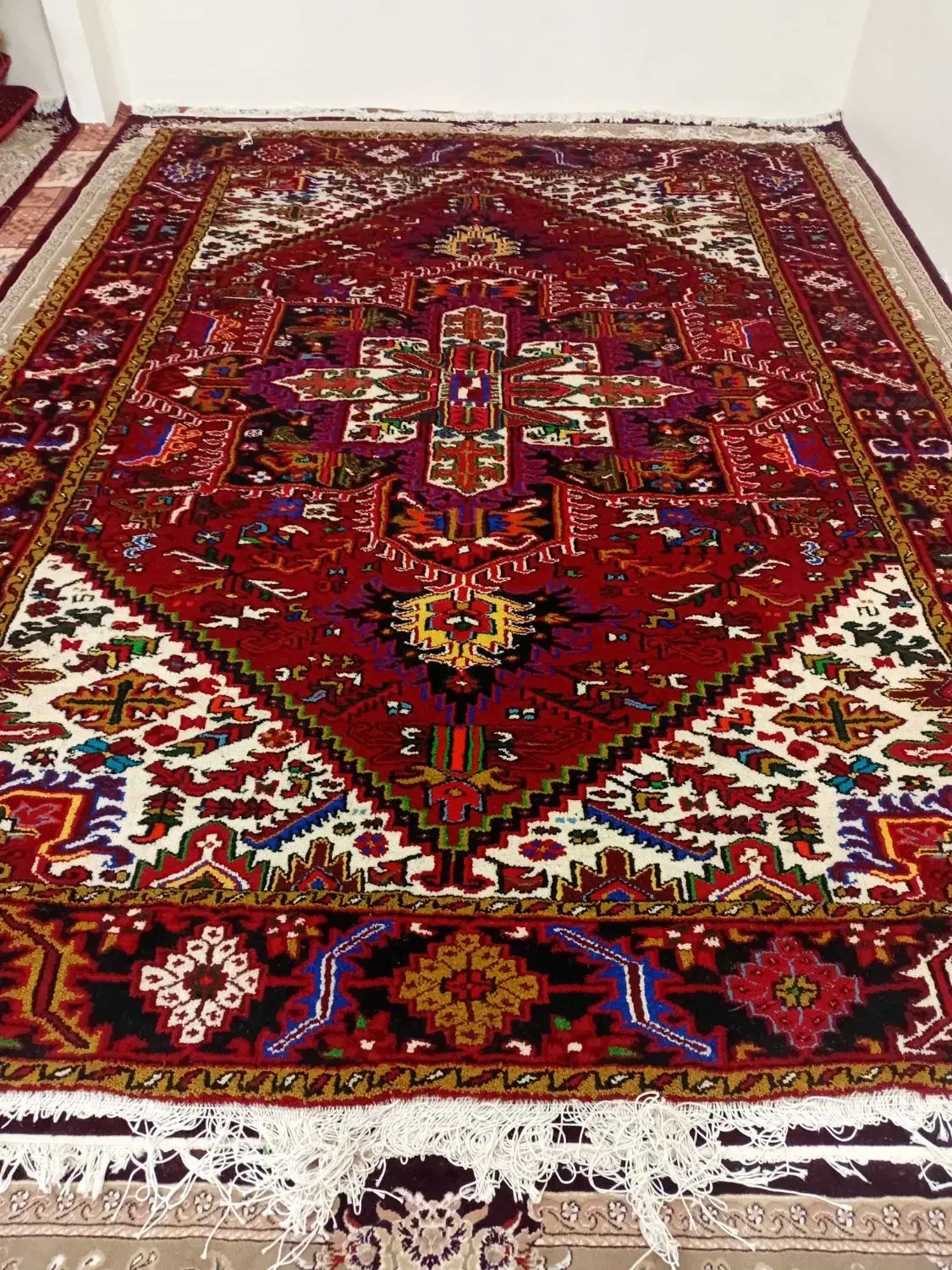 یک عدد فرش ۹ متری نو بیلوردی|فرش|خواجه, |دیوار