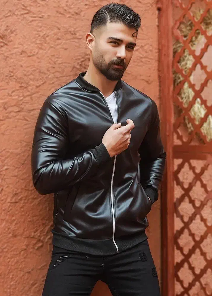 کاپشن چرم مردانه مدل Artim ویژه.پرداخت در محل|لباس|تهران, سازمان آب|دیوار