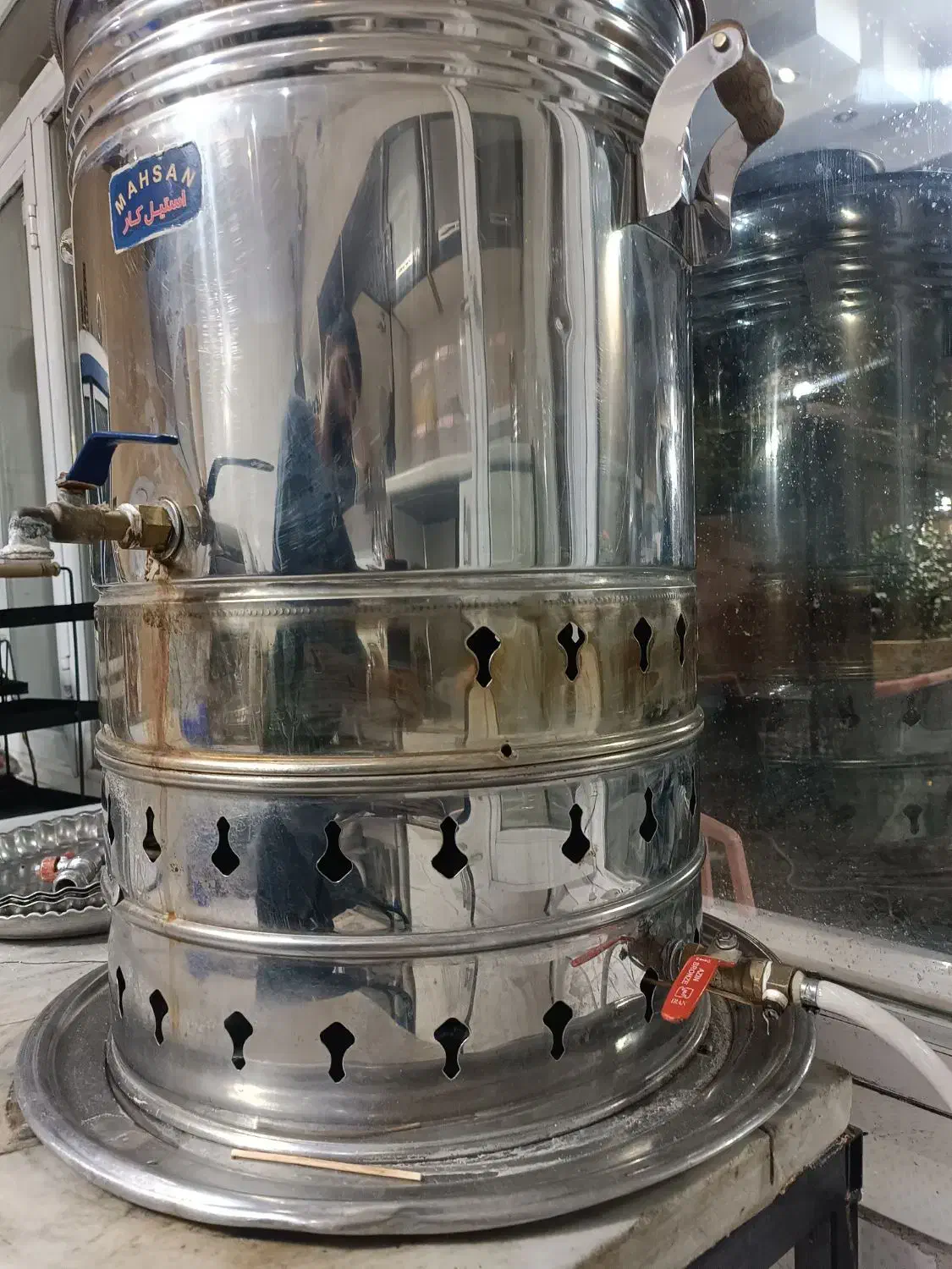 سماور گازی|سماور، چای‌ساز، قهوه‌ساز|بیرجند, |دیوار