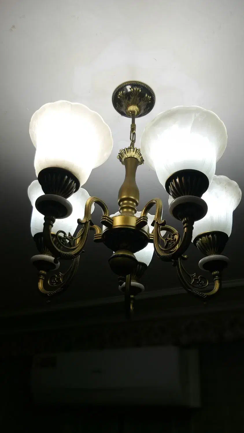 لوستر آویز ۵ شعله|لوستر و چراغ آویز|اهواز, کوی مهدیس|دیوار