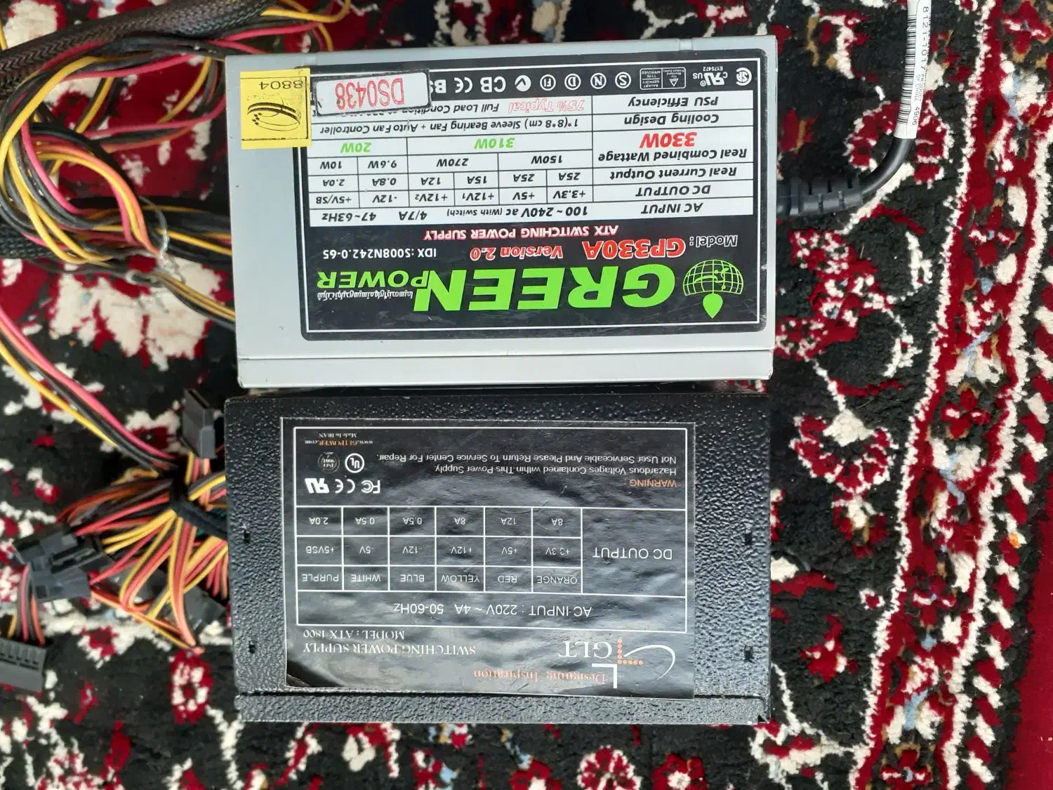 پاور کامپیوتر دو عدد|قطعات و لوازم جانبی رایانه|فیروزکوه, |دیوار