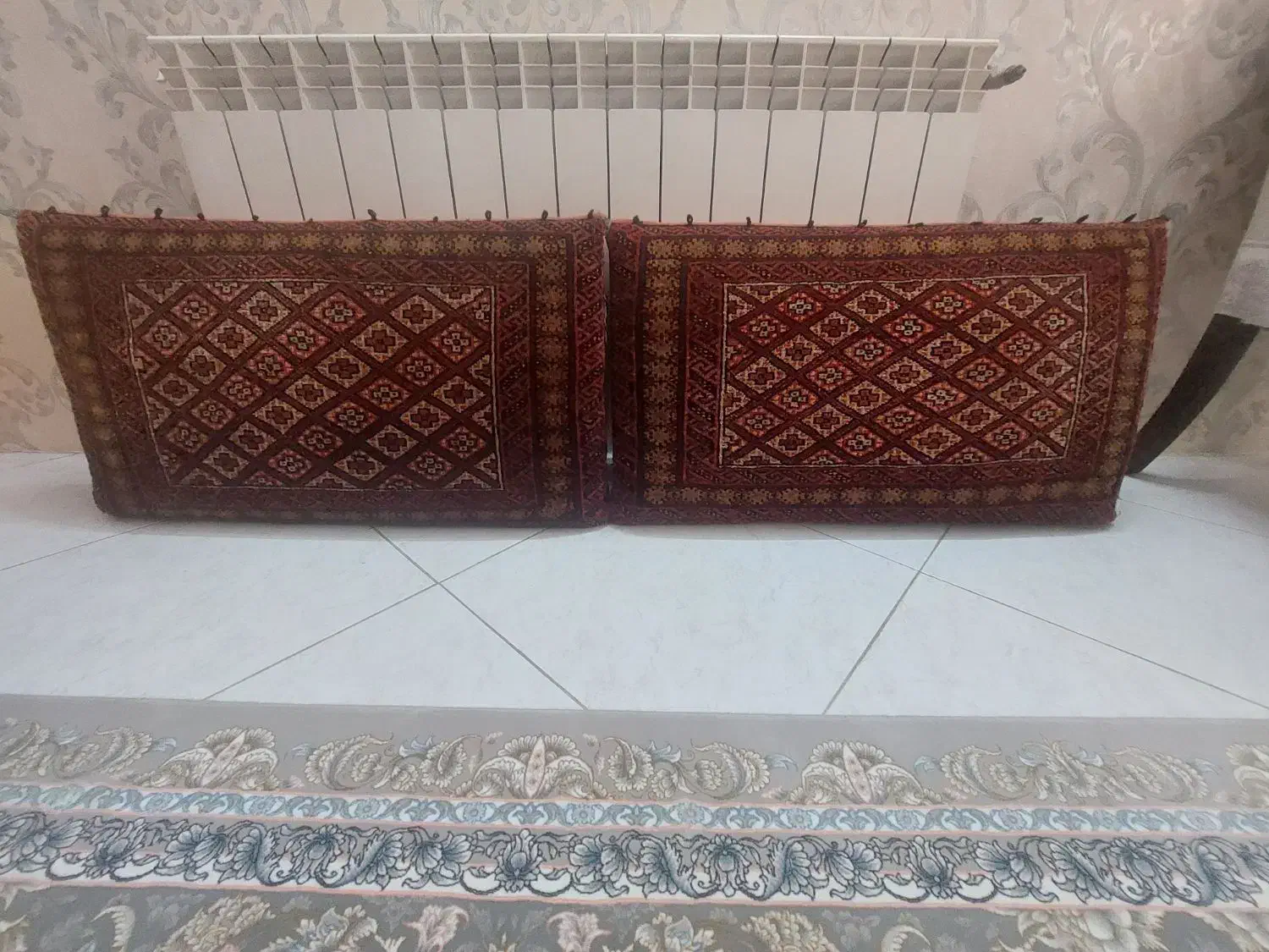 یک جفت پشتی دستی|پشتی|مشهد, امام رضا (ع)|دیوار