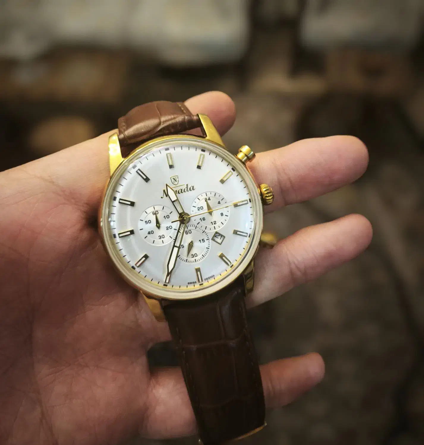 ساعت مردانه Nevada کرنوگراف اصل سوئیس|ساعت|تهران, افسریه شمالی|دیوار