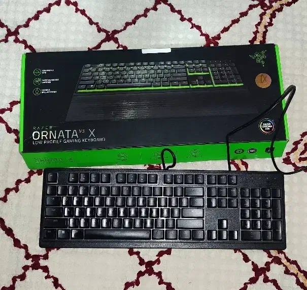 کیبورد ریزر مدل ORNATA V3 X|قطعات و لوازم جانبی رایانه|قزوین, |دیوار