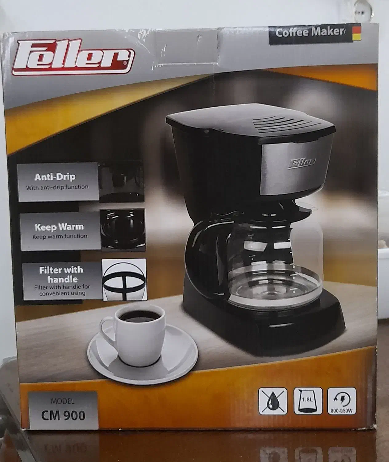 قهوه ساز مدل cm900|سماور، چایساز، قهوهساز|رشت, دیانتی|دیوار