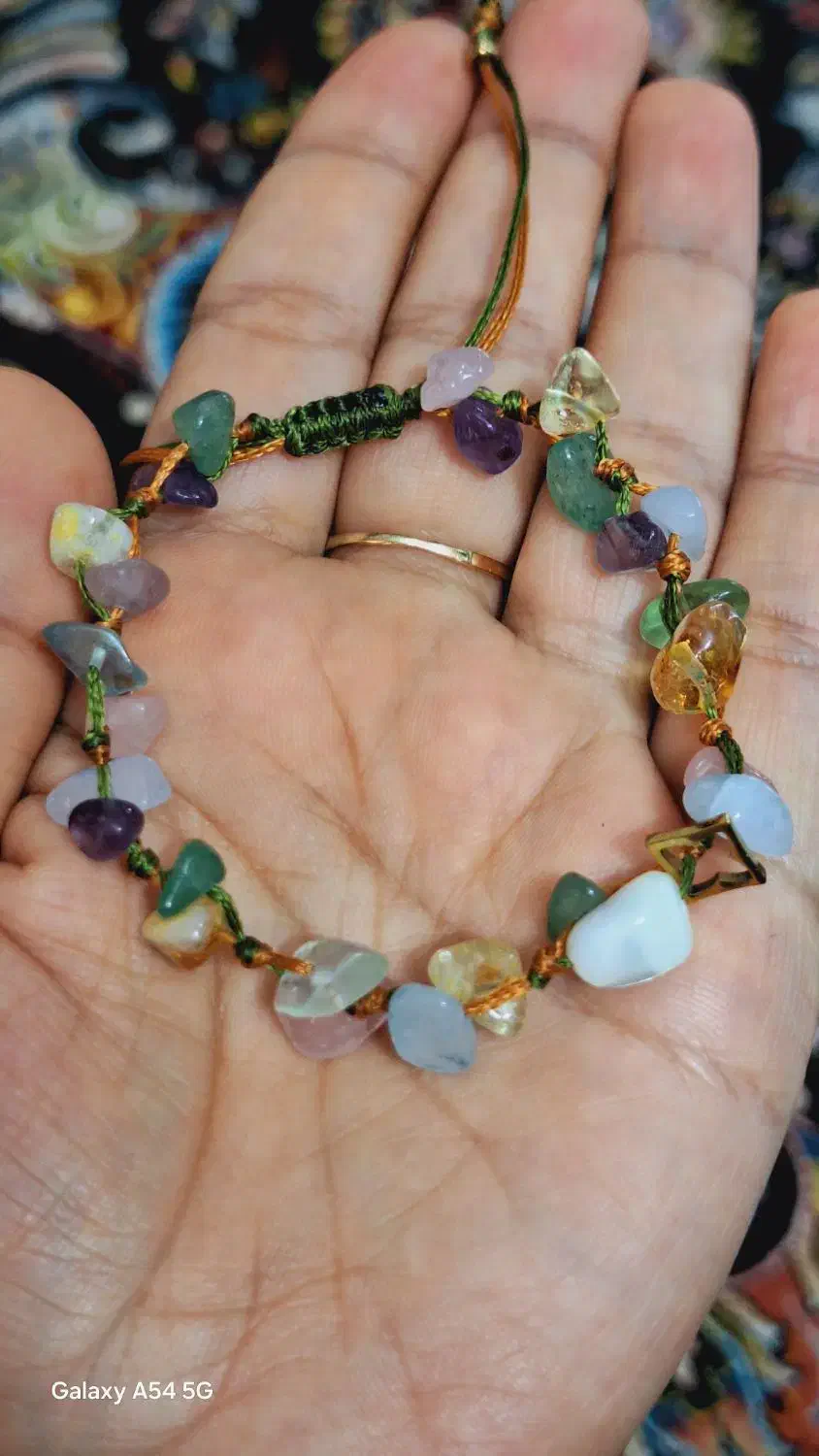 فروش دستبند با سنگای طبیعی|جواهرات|امیرکلا, |دیوار