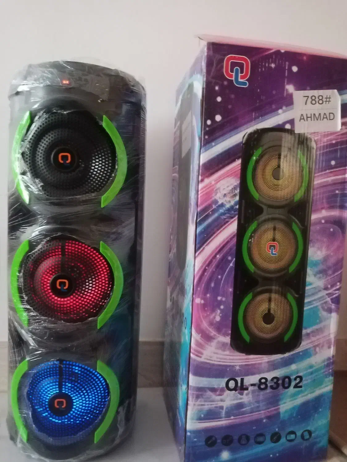 اسپیکر QL-8302|پخش‌کننده همراه|گناباد, |دیوار