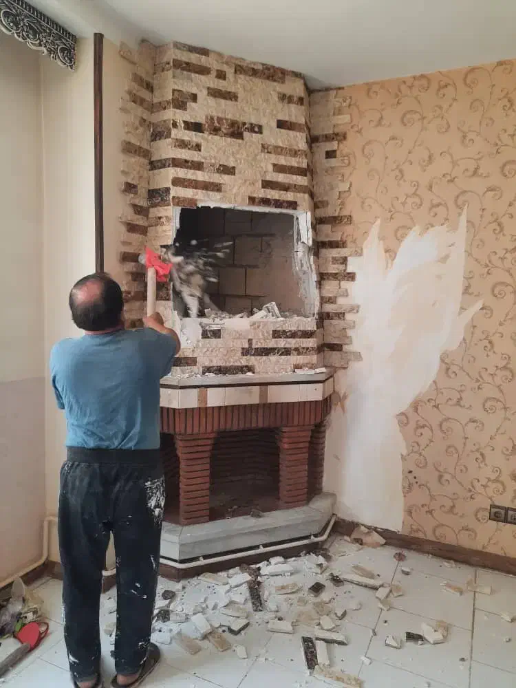 گچکاری خورده کاری وبازسازی وتخریب (حتی نیم متر)|خدمات پیشه و مهارت|کرج, گلشهر|دیوار