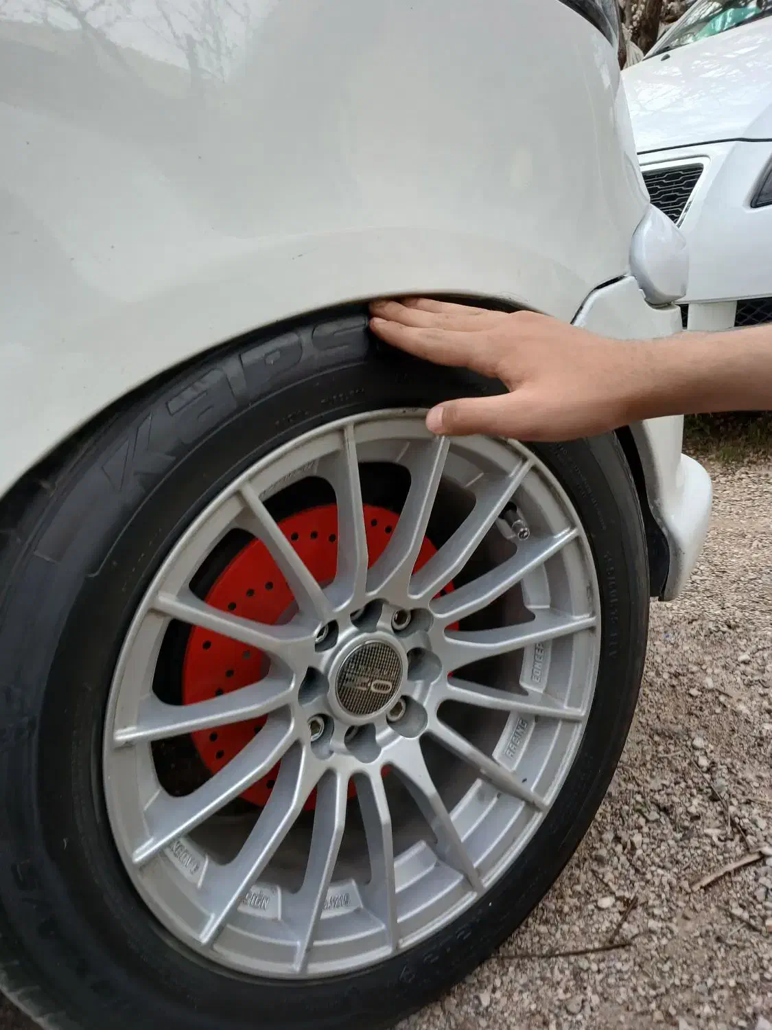 رینگ اسپورت ozریسینگ ۱۵ لاستیک ۱۹۵کپسن ۷۰ درصد|قطعات یدکی و لوازم جانبی|شیراز, شهرک گلستان|دیوار