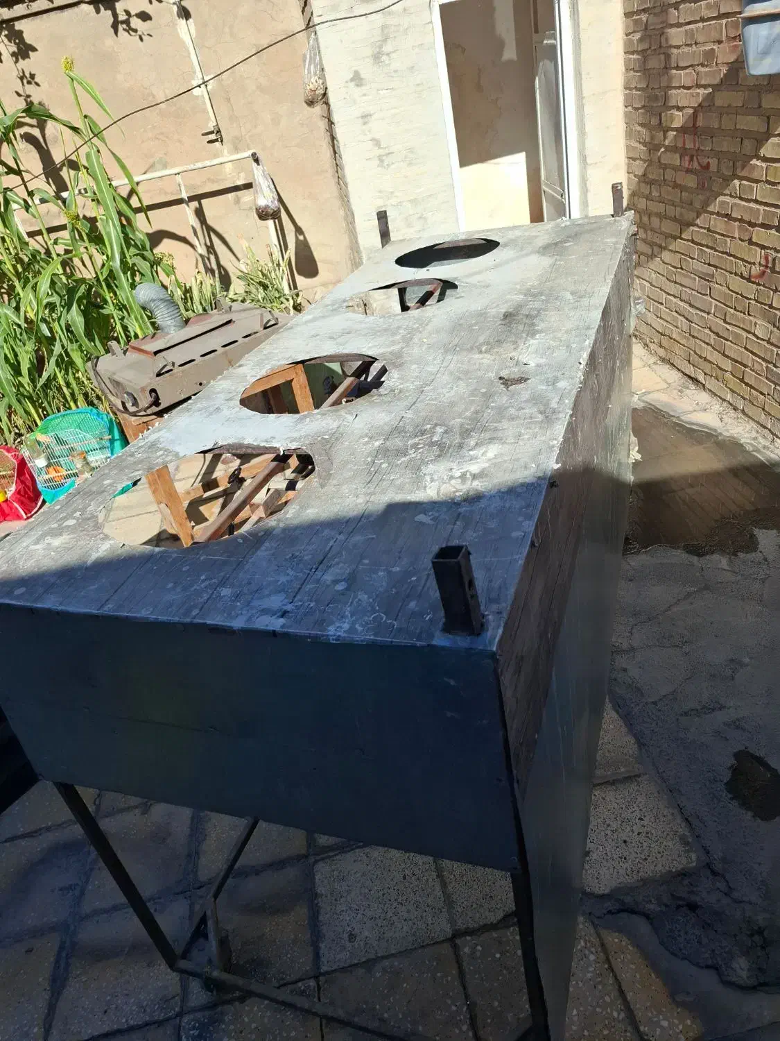 دکه فلافل و باقله چهار شعله|اجاق گاز و لوازم برقی پخت‌وپز|ایذه, |دیوار