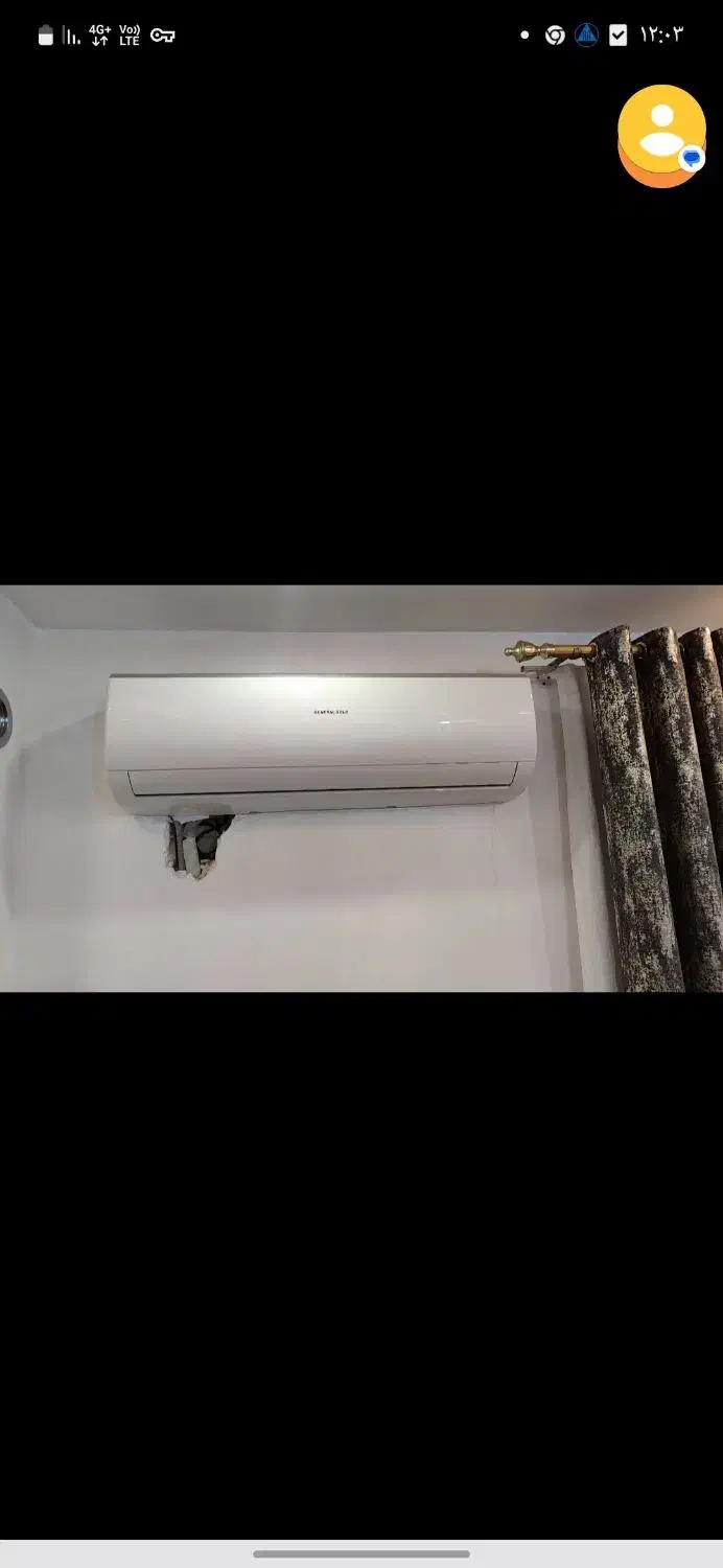 کولر سوخته پنجره.ای واسپلیت الجی  اونجرال سامسونگ|کولر گازی و فن‌کوئل|رشت, پورسینا|دیوار